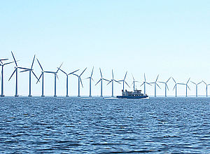 Offshore windfarm | Baltic LINes - a project of Interreg Baltic Sea Region (photo: Tore Johannesen)