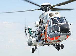 Boarder guard helicopter | ChemSAR - a project of Interreg Baltic Sea Region (photo: Finnish Border Guard)