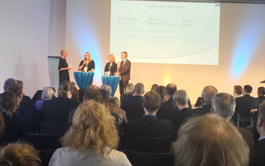 Thank you for sharing exciting Interreg experiences with us! The Programme Conference is over