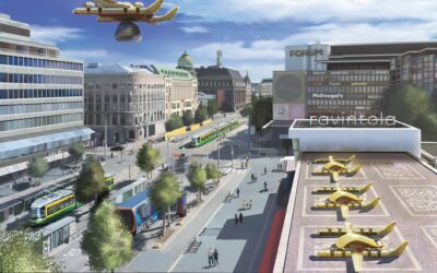 Futuristic drone artworks help citizens to decide