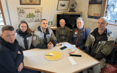 Visit at Latvian vessels