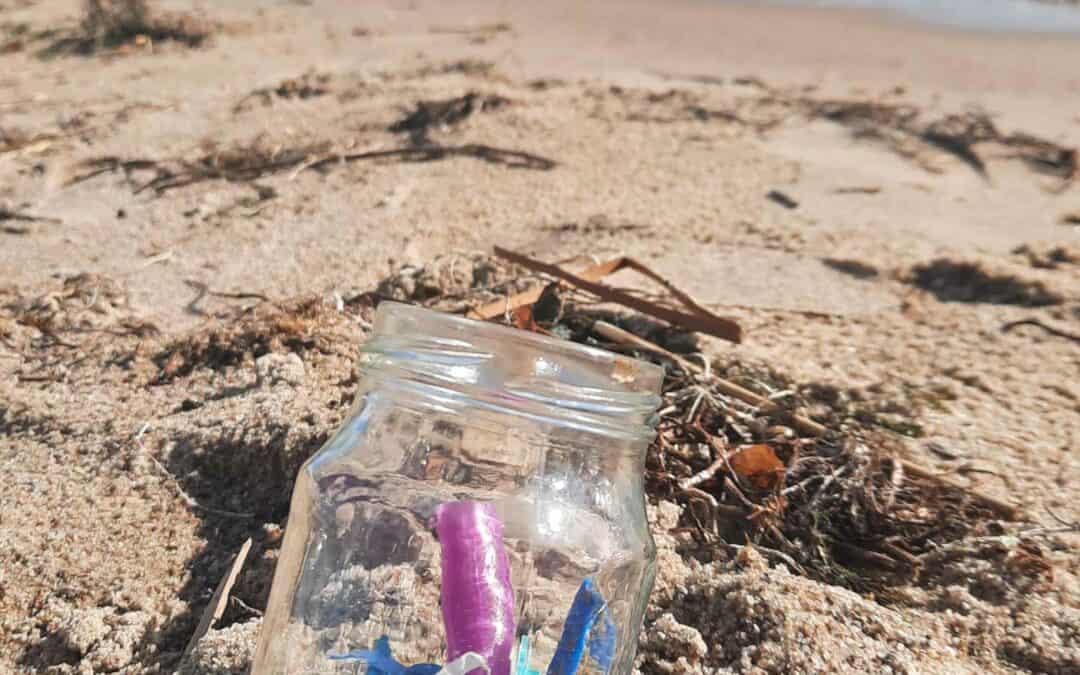 Educational classes with microplastics for young explorers