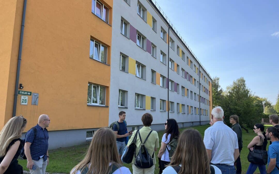 The RenoWave team gets to know the Latvian building renovation experience