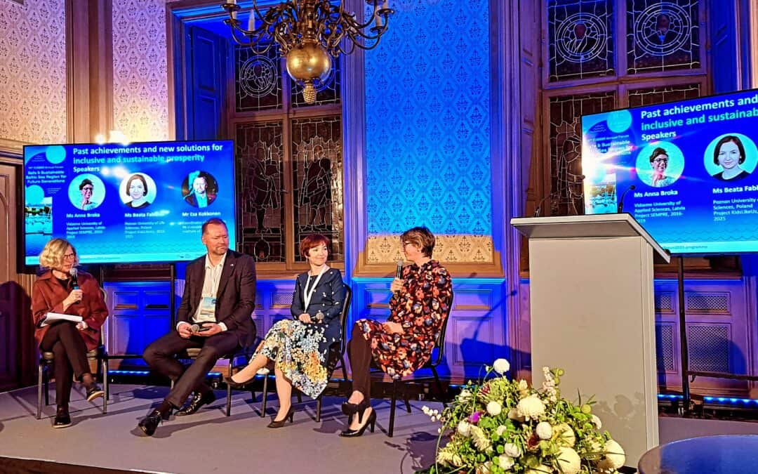 KidsLikeUs project presented during the 14th Annual Forum of the EU Strategy for the Baltic Sea Region in Riga
