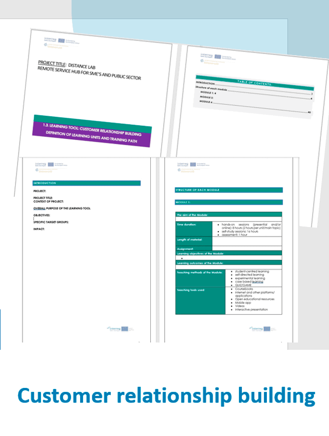 Customer Reference Building Examples Customer Relationship Building - Interreg Baltic Sea Region