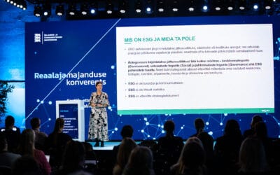 The focus of the third real-time economy conference in Tallinn was on sustainability