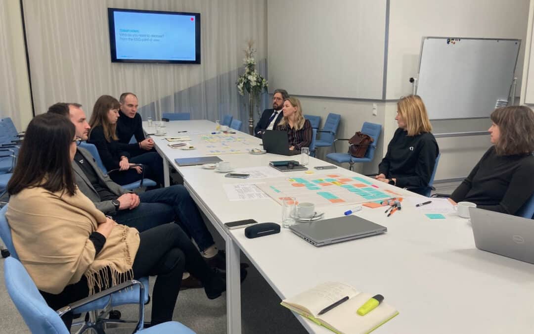 Service designer Dan Mikkin leads SusTool methodology workshop in Tallinn