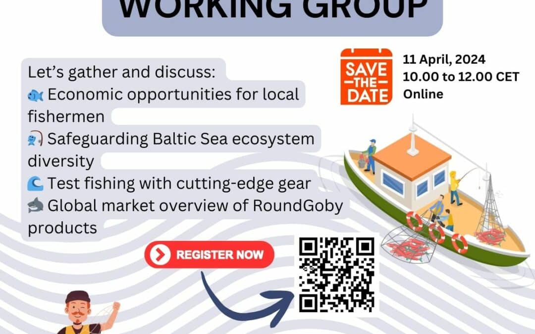 Save the date! First Round Goby / Sustainable Fisheries Working Group