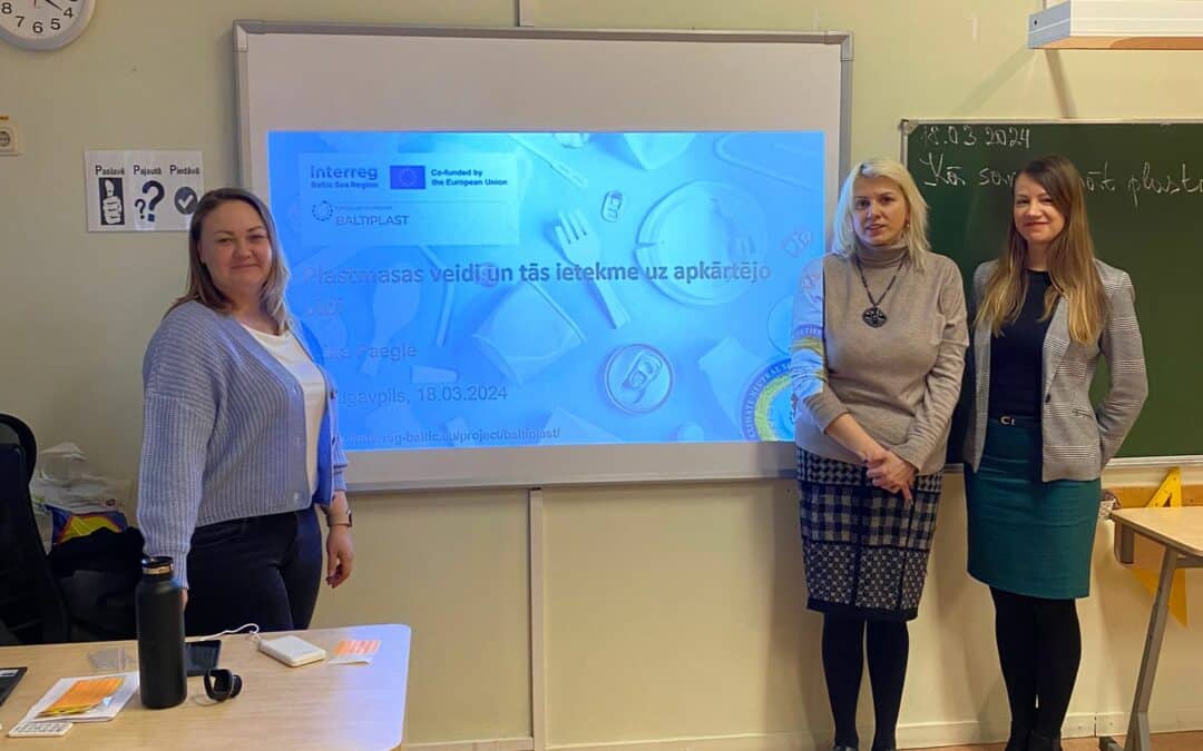 Daugavpils Vienibas Elementary School joins BALTIPAST Project to fight against plastic waste