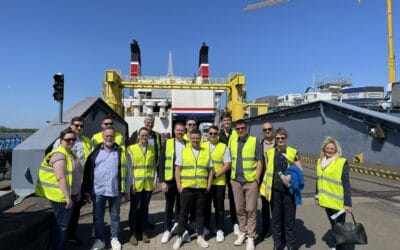 All Aboard with Blue Supply Chains and Stena Line: Inside Look at Ferry Logistics at Rostock Port