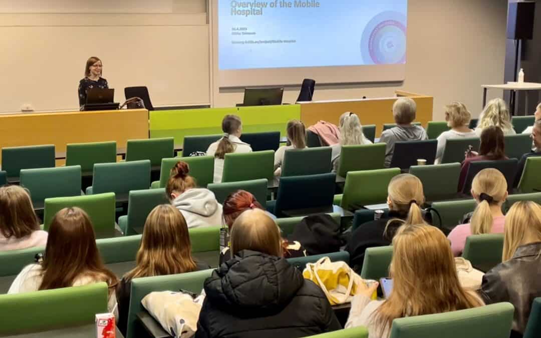 Presentation of the Mobile Hospital for nursing students