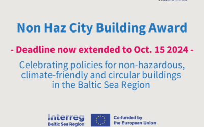 NonHazCity Building Award – extended nomination deadline to October 15, 2024