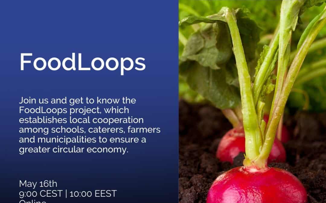 FoodLoops at “Coffee with KISMET #11” – presenting the importance of building local cooperation in the BSR to address the challenge of food waste in schools