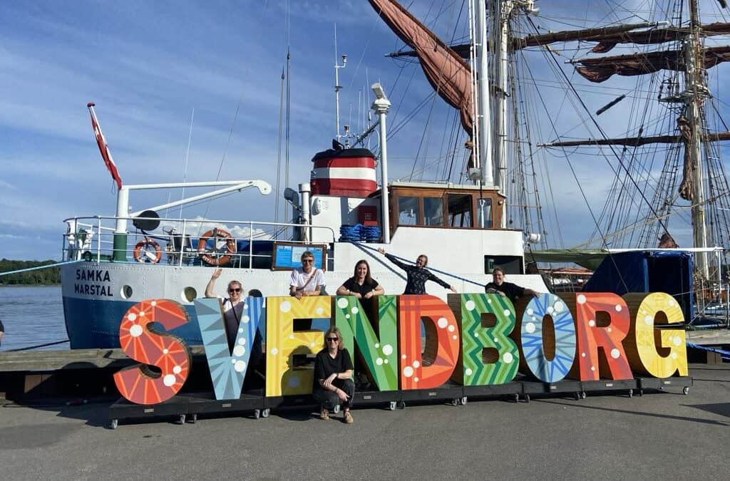 Surrounded by the citizens the fourth Cultural Pearl – Svendborg – receives the award
