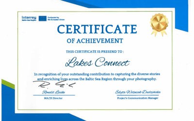 Certificate for Lakes Connect
