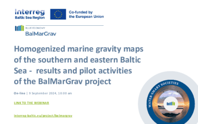 Invitation to the Webinar of the BalMarGrav project