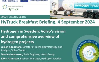 Hydrogen in Heavy Duty Transport – The Swedish Perspective