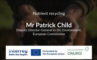 Patrick Child, Deputy Director-General, DG Environment, on Nutrient Recycling