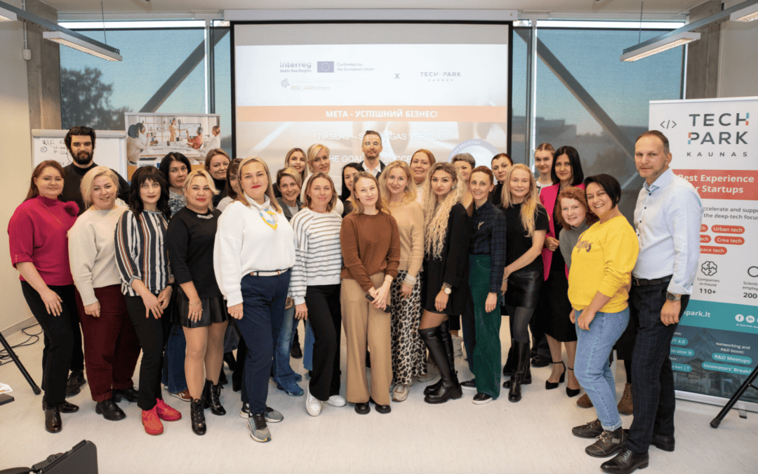 Tech-Park Kaunas Launches Business Incubation Program for Ukrainian Women Refugees