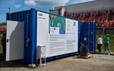 Mobile container for removing micropollutants: Gdańsk – Szczecin – Kaunas – Riga