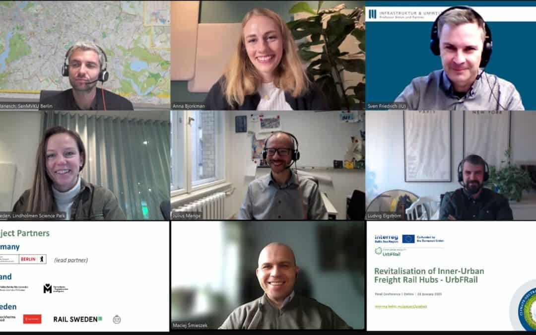 UrbFRail presented tools for planning inner-urban freight rail hubs
