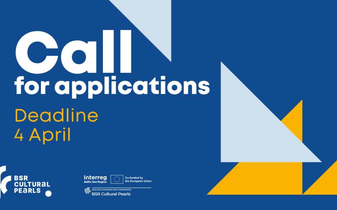 Call for Applications for the BSR Cultural Pearls 2026 title announced