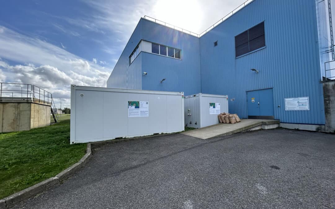 Mobile container for removing micropollutants: Tartu – Tallinn – Turku