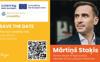 Liveability Talks: Mārtiņš Staķis joins us next
