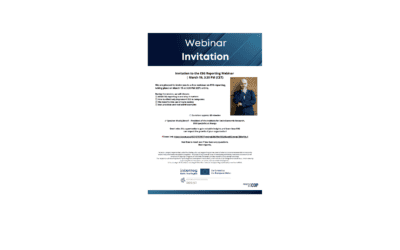 RESIST Team hosted successfully a Webinar on ESG Reporting
