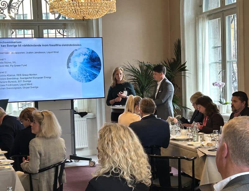 Fostering Sustainable Maritime Solutions at the Swedish Parliament