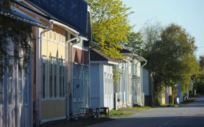Residents at the Heart of Kaskinen’s Wooden Town Revival