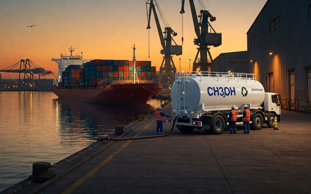 Pilot of Methanol truck-to-ship bunkering