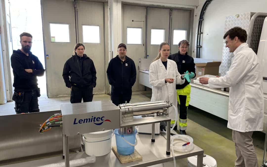 CiNURGi Support Center for Recycled Nutrients Fertilizer production on the road in Sweden during summer of 2025