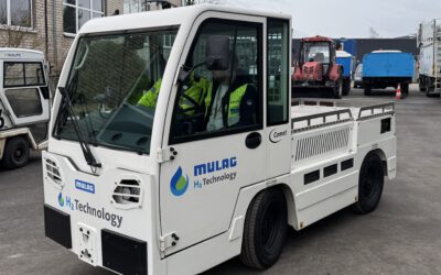 Fuel Cell Baggage Tractor tested in Riga Airport