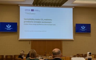 The conference “Innovation center of Green Municipalities: how Lithuania’s municipalities will develop innovations?”