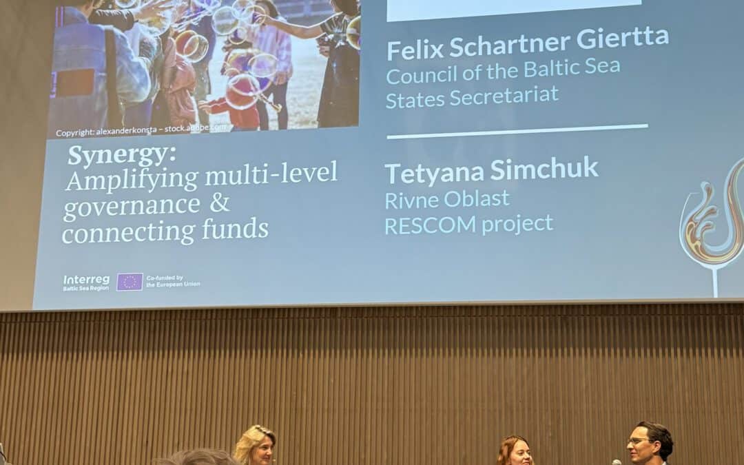 BSR Cultural Pearls Showcases Cultural Resilience at Interreg Baltic Sea Region Conference 2025