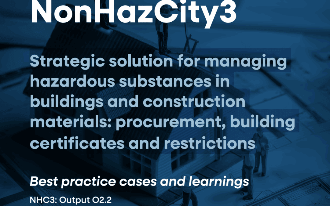 Strategic guide helps cities build tox-free, circular, and climate-friendly futures