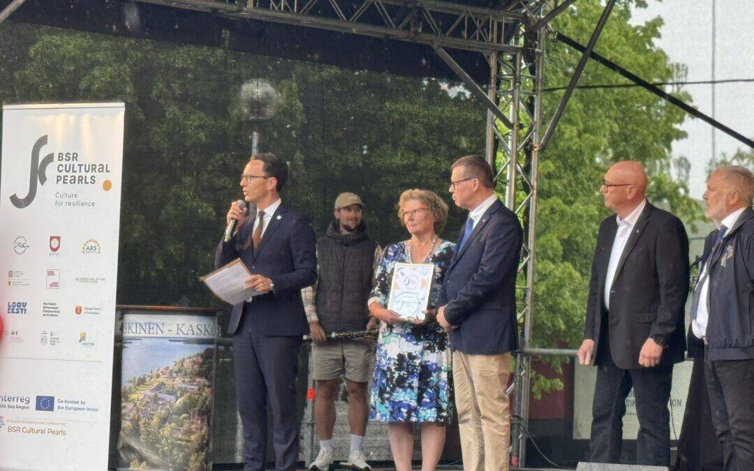 Kaskinen Celebrates Cultural Pearl Award with Festive Public Event