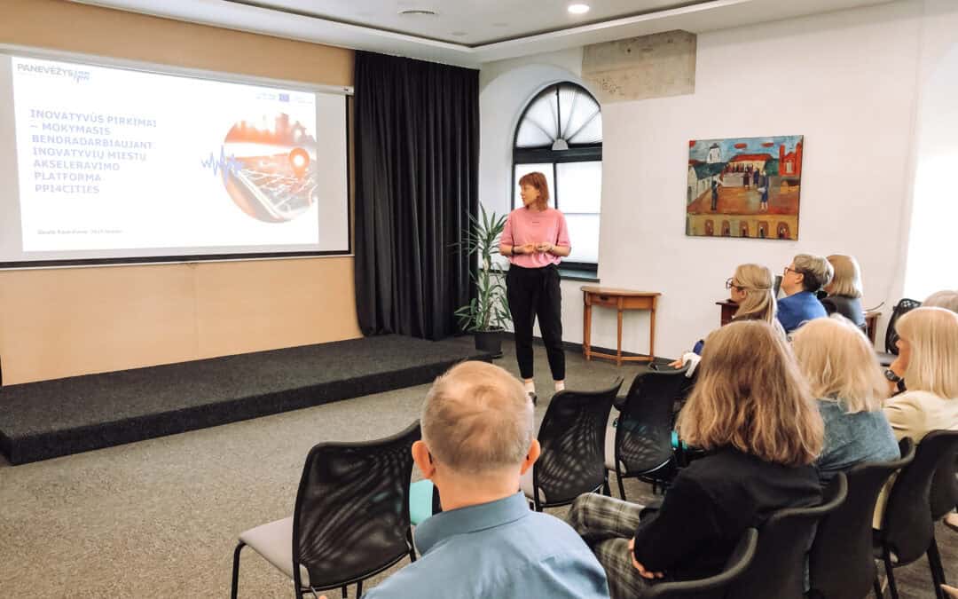 Municipalities in Lithuania Explore Innovation through Public Procurement with PPI4Cities