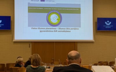 Lithuanian Energy Institute presents PlanHeat in Lithuanian Parliament