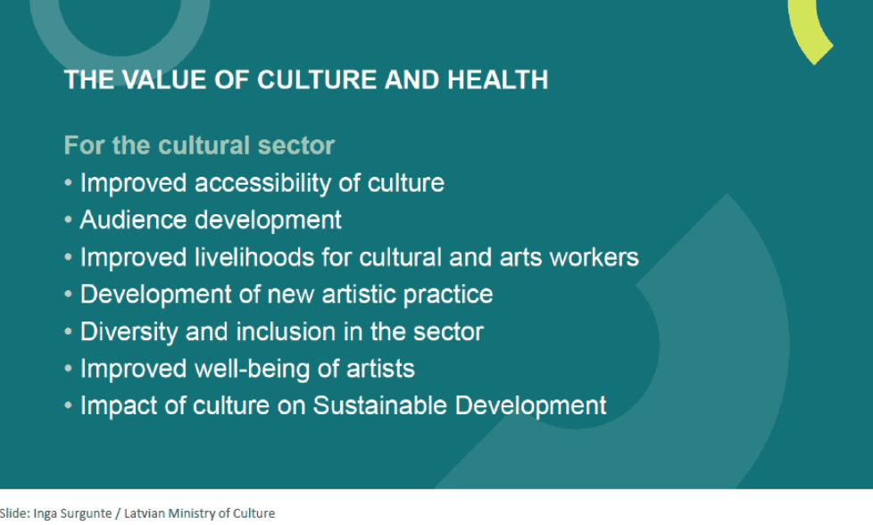 Inga Surgunte, Latvian Ministry of Culture Inga Surgunte, Latvian Ministry of Culture