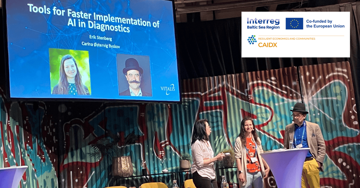 Showcasing the Clinical AI Pathway Toolbox at Vitalis 2025.