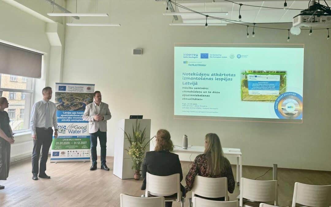 Reclaimed Water in Focus at Latvian Seminar on Wastewater and Sludge Management