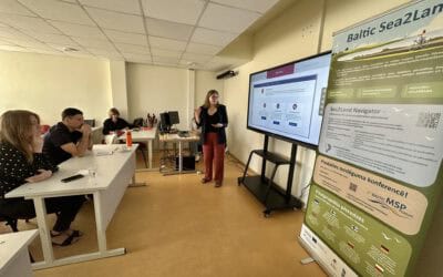 Specialists are introduced to the Sea2LandNavigator platform for maritime and coastal planning in two workshops in Latvia