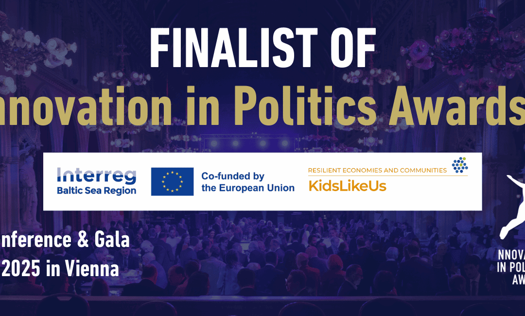 KidsLikeUs project is a finalist in the international competition The Innovation in Politics Awards 2025