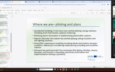 Collaboration between Flip-EC and Easy Energy strengthened at monthly consortium meeting