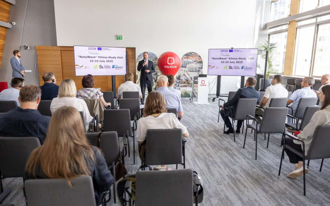 Representatives of Ukrainian Cities Show Interest in Vilnius ’Apartment Building Renovation Model