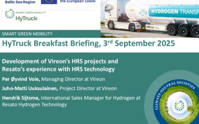 Keeping up ambitions, adapting to market risks: Vireon’s strategy for HRS network expansion in the Nordics