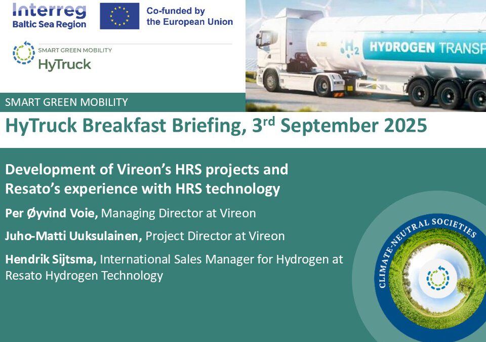 Keeping up ambitions, adapting to market risks: Vireon’s strategy for HRS network expansion in the Nordics