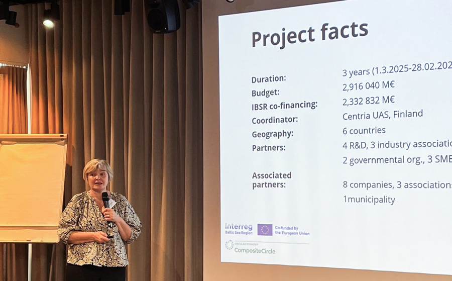 Researcher presents "project facts"